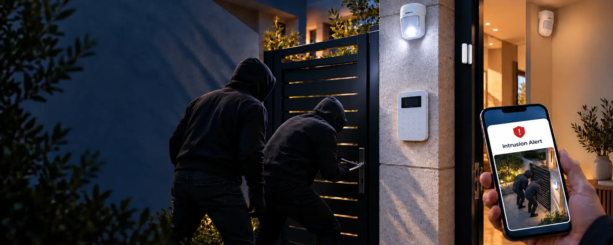 Intruder & Burglar Alarm Systems Installation in Dubai & UAE
